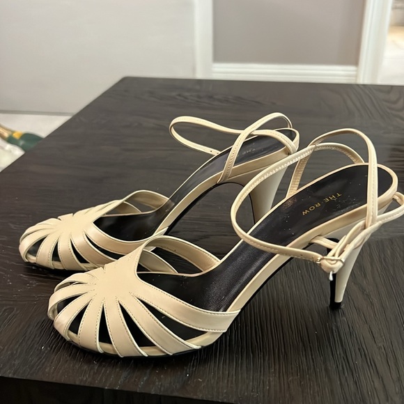 THE ROWTango Cutout Leather Sandals Size 36.5 - Picture 5 of 8